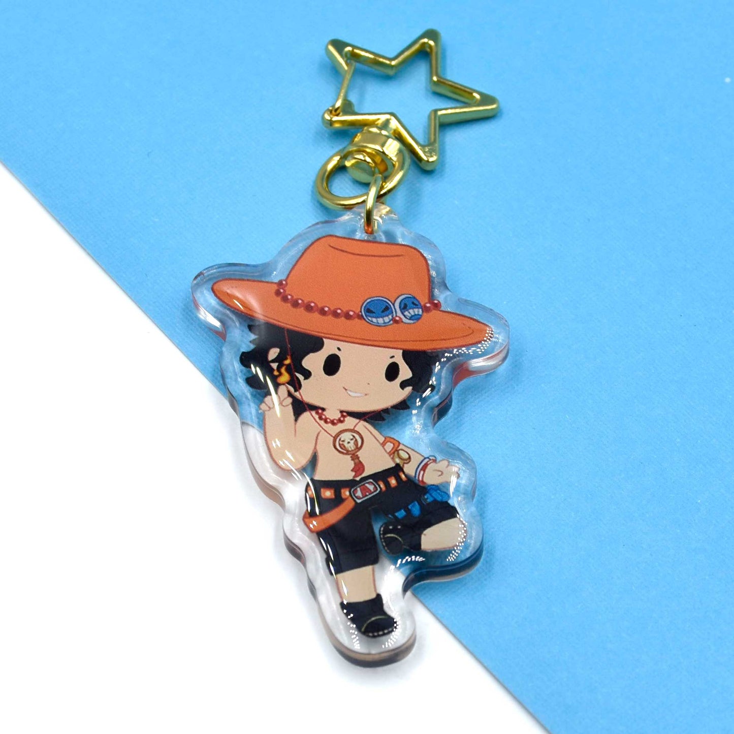 Fire Brother Acrylic Charm