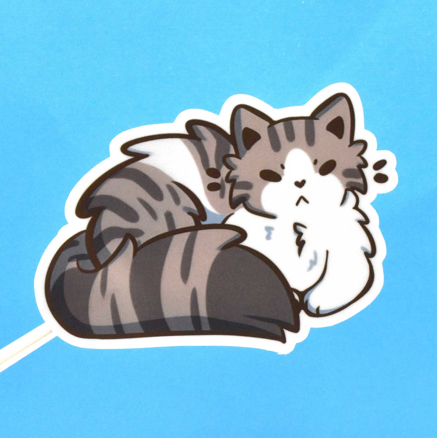 Tabby cat Sticker