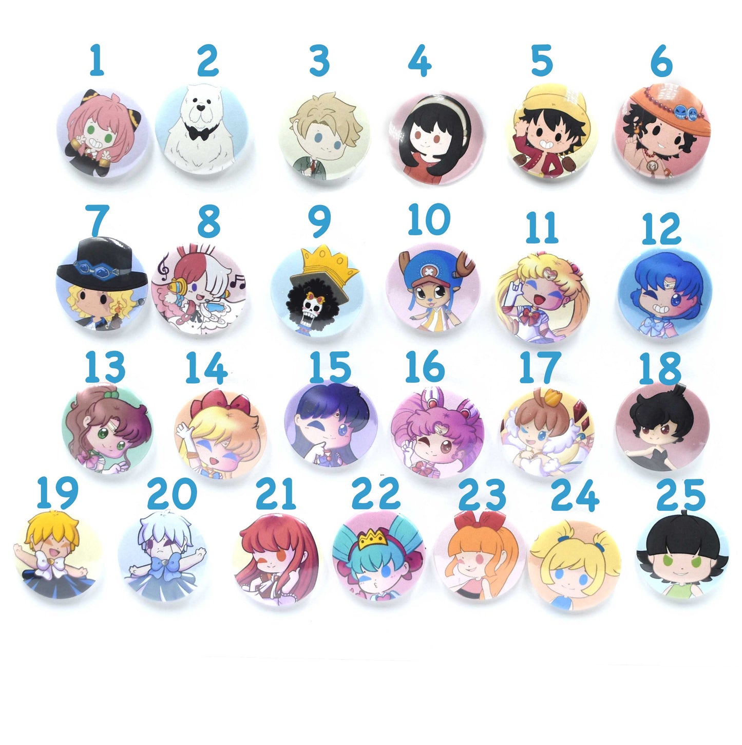 Anime Buttons
