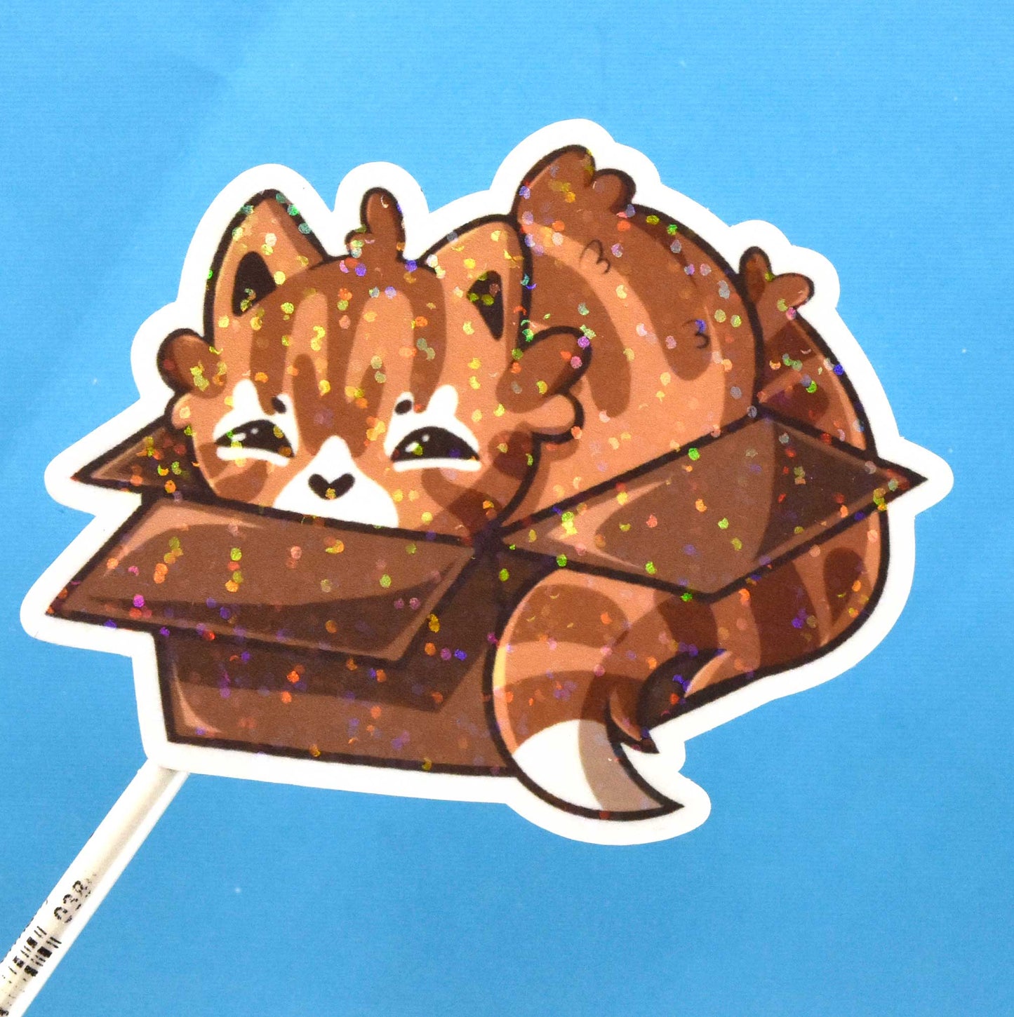 Baby in a box Sticker