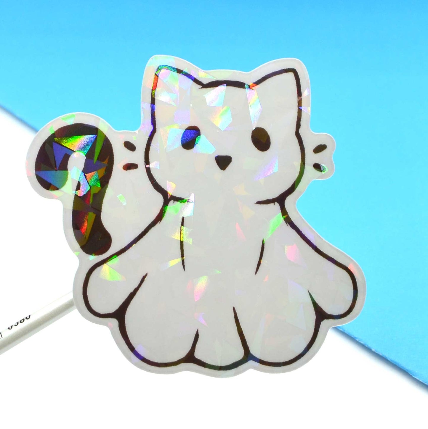Ghost Cat Sticker