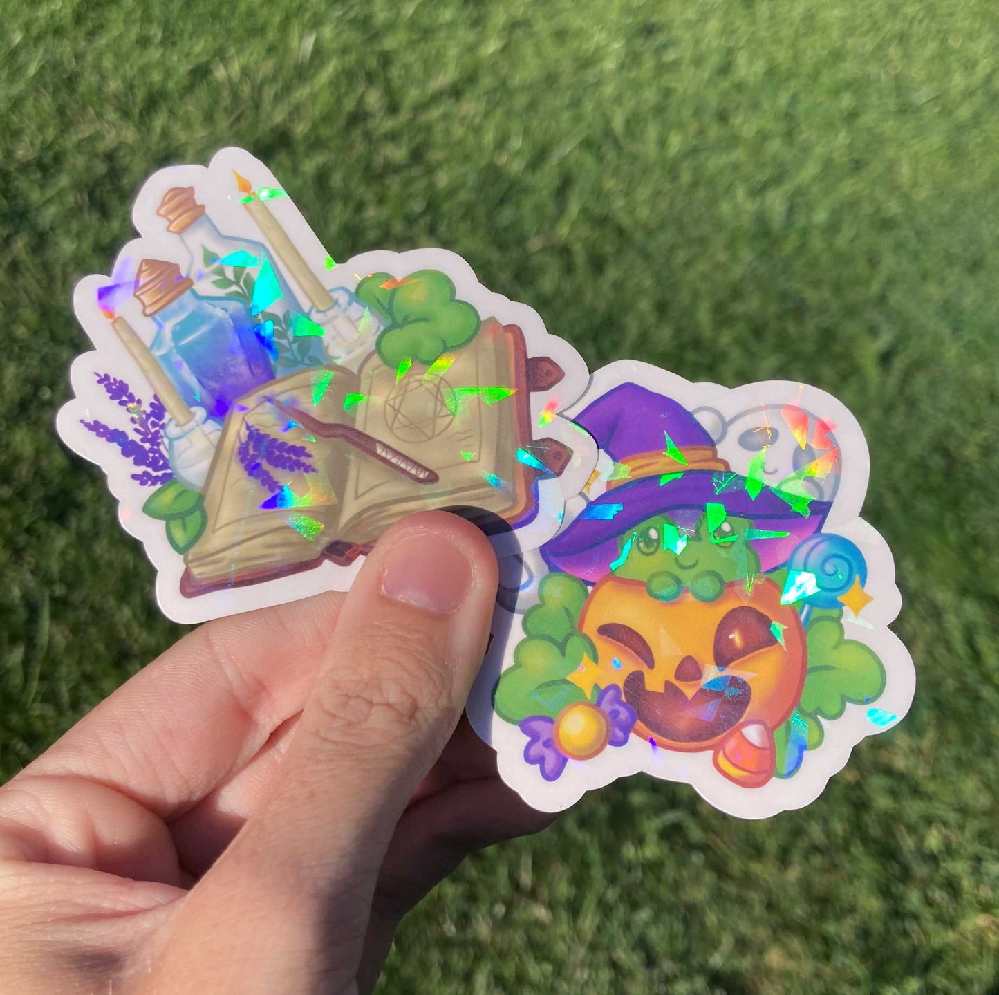 Halloween Frog Sticker