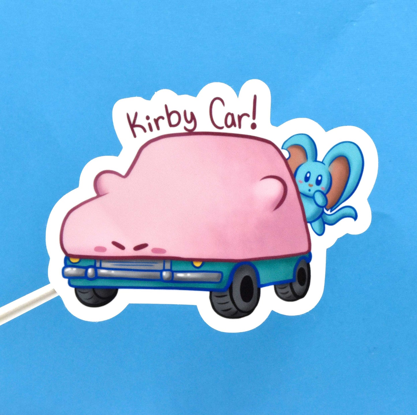 Kirby Car Sticker