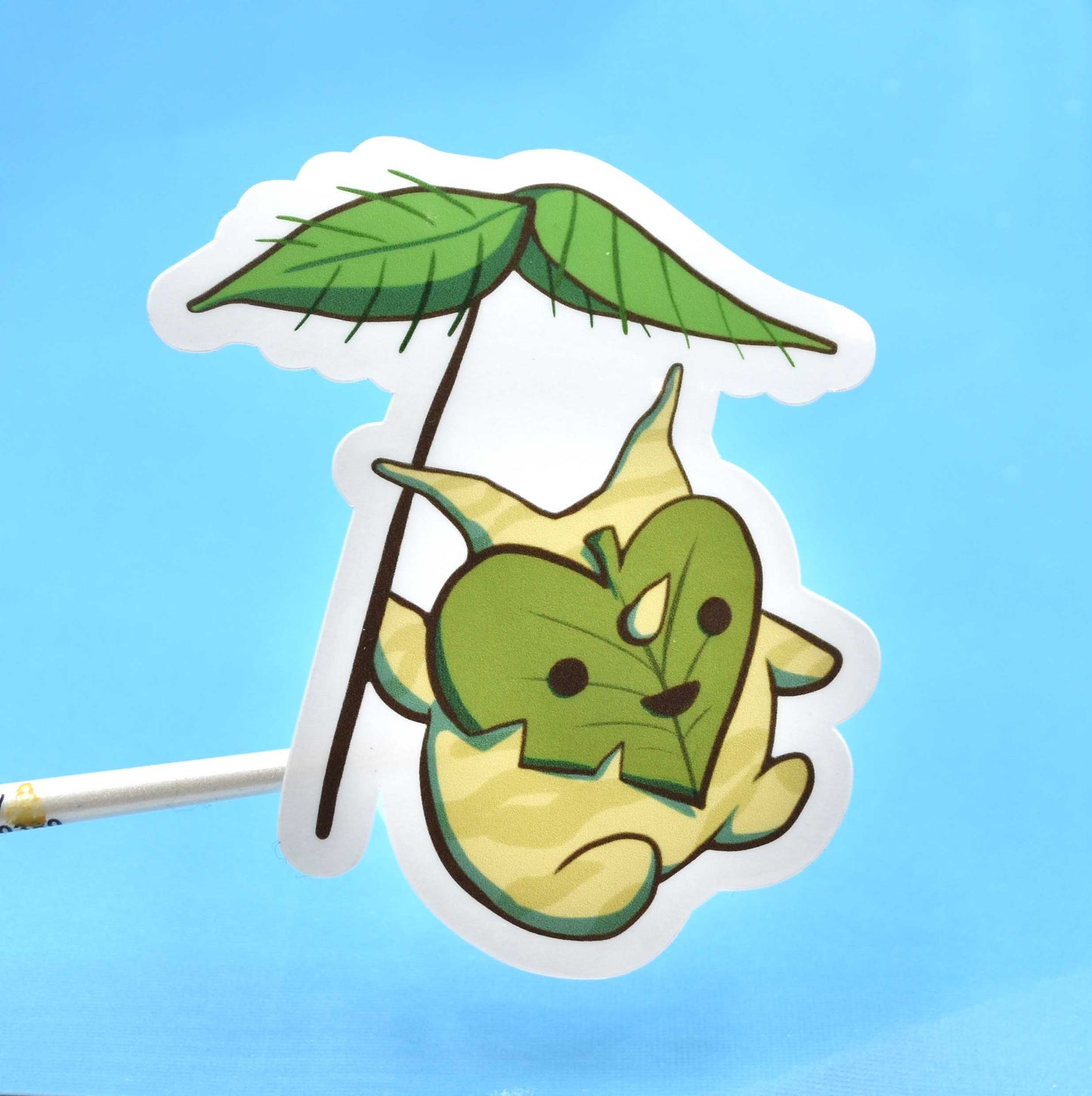 Ya-Ha-Ha Leaf Sticker
