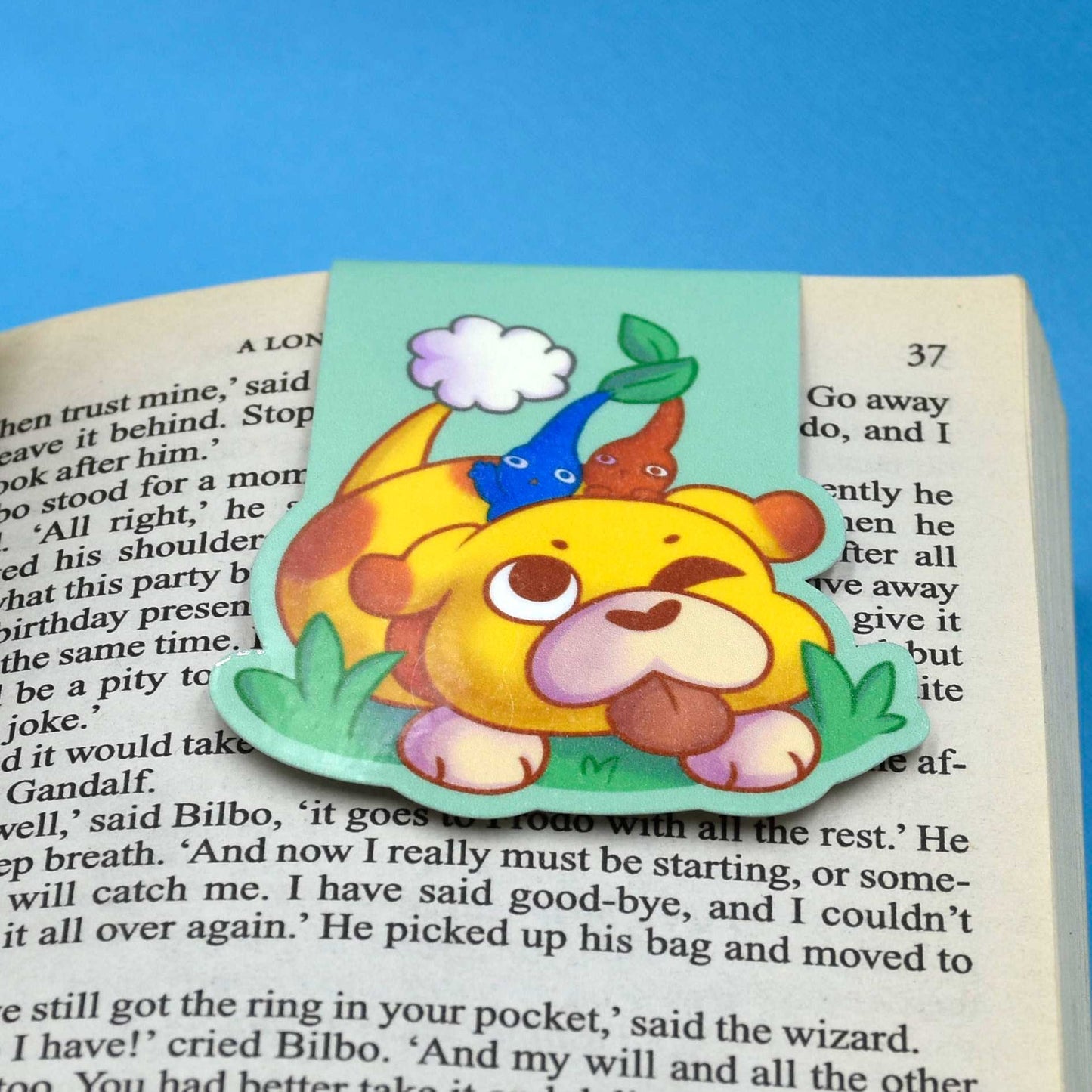 Pik Pik Dog Magnetic Bookmark