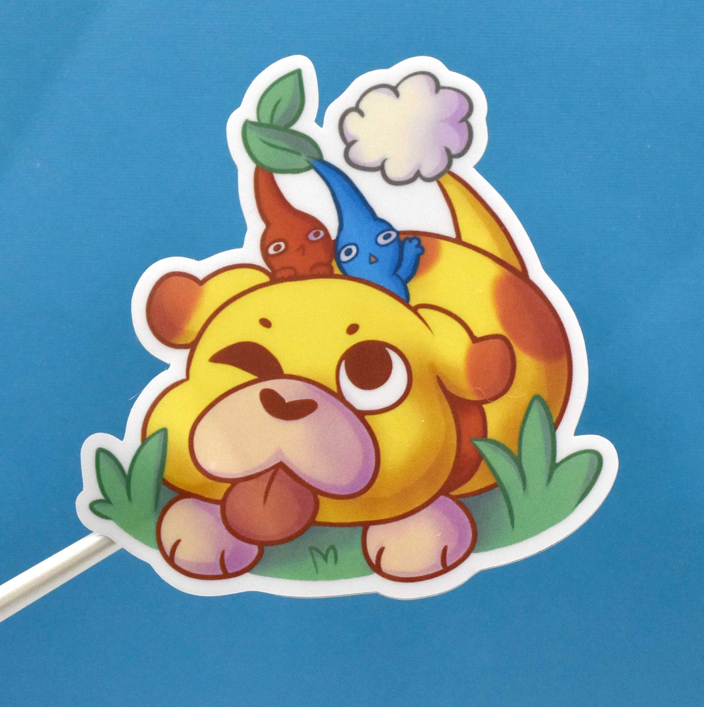 "Pikpik" carrot Puppy Sticker