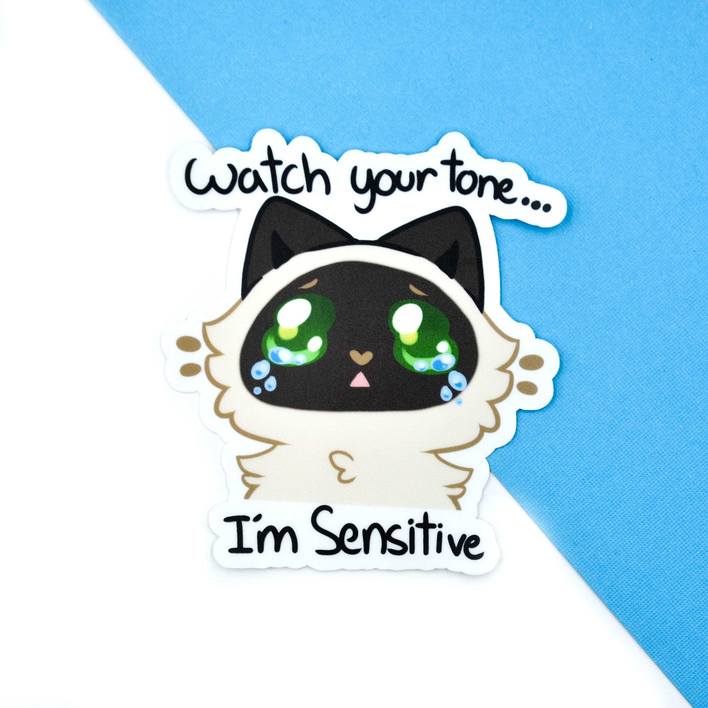 Watch your tone Sticker