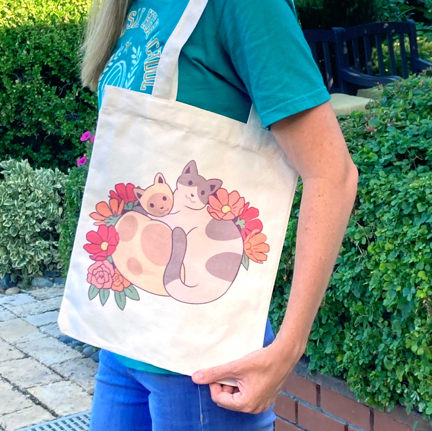 Cuddly Cats Tote Bag