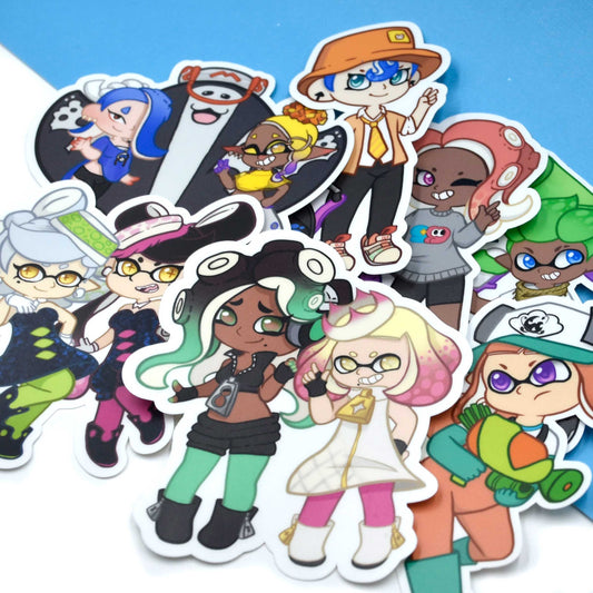 Squids Stickers