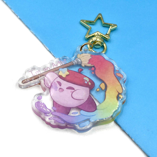 Artist Kirby Acrylic Charm