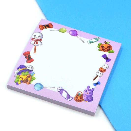 Halloween Candy Notepad