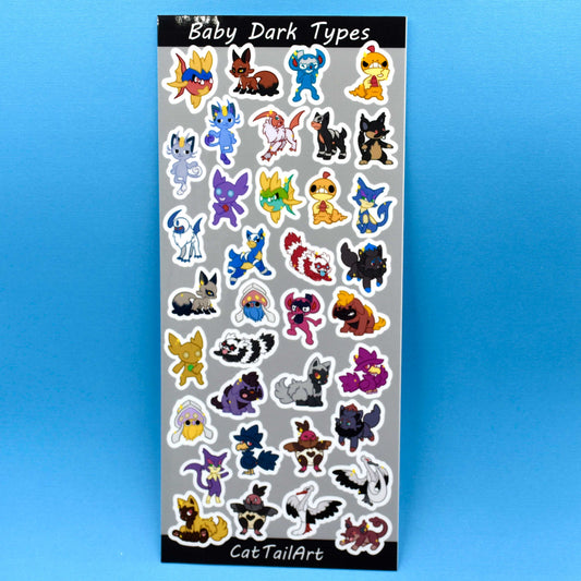 Baby Dark Sticker Sheet