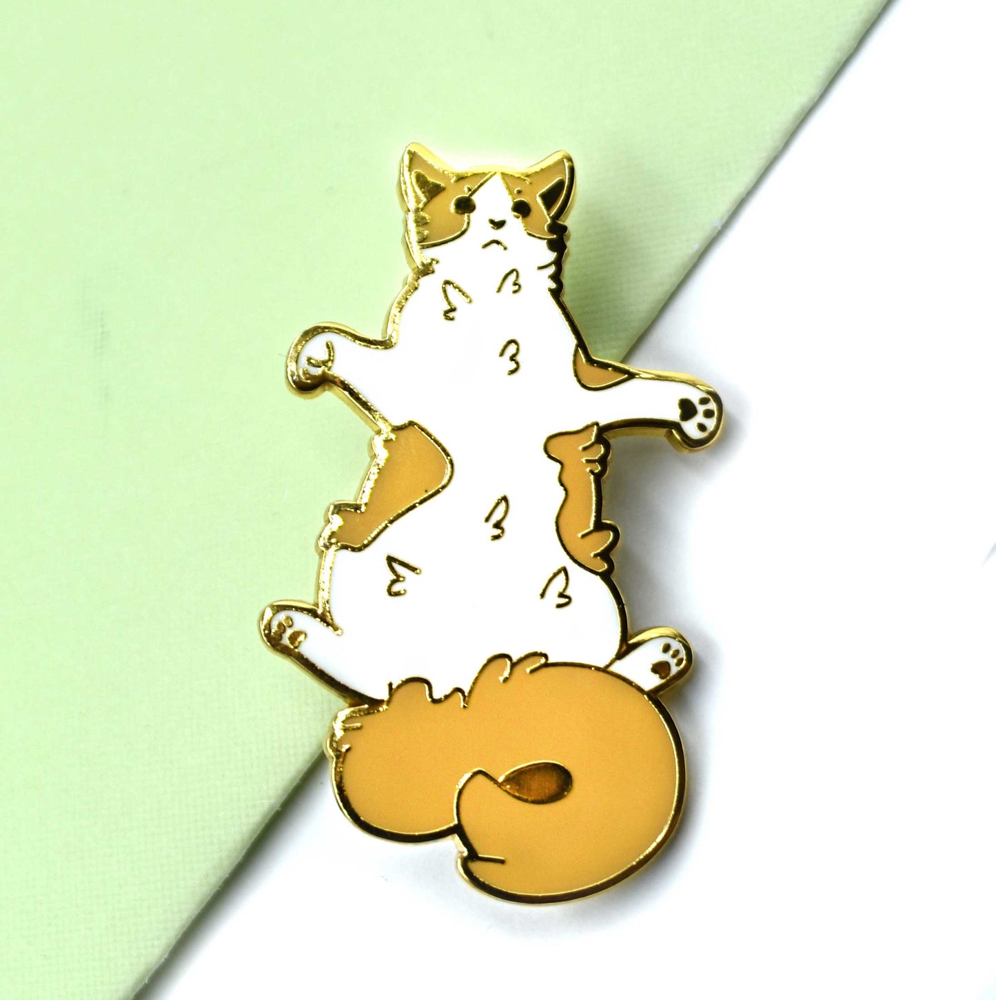 "Fishcake" Enamel Pin