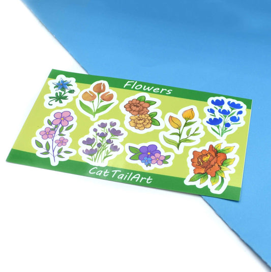 Flower Sticker Sheet