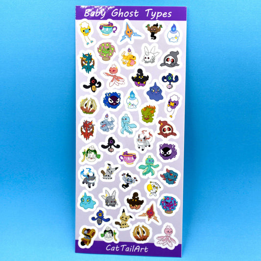 Baby Ghost Sticker Sheet