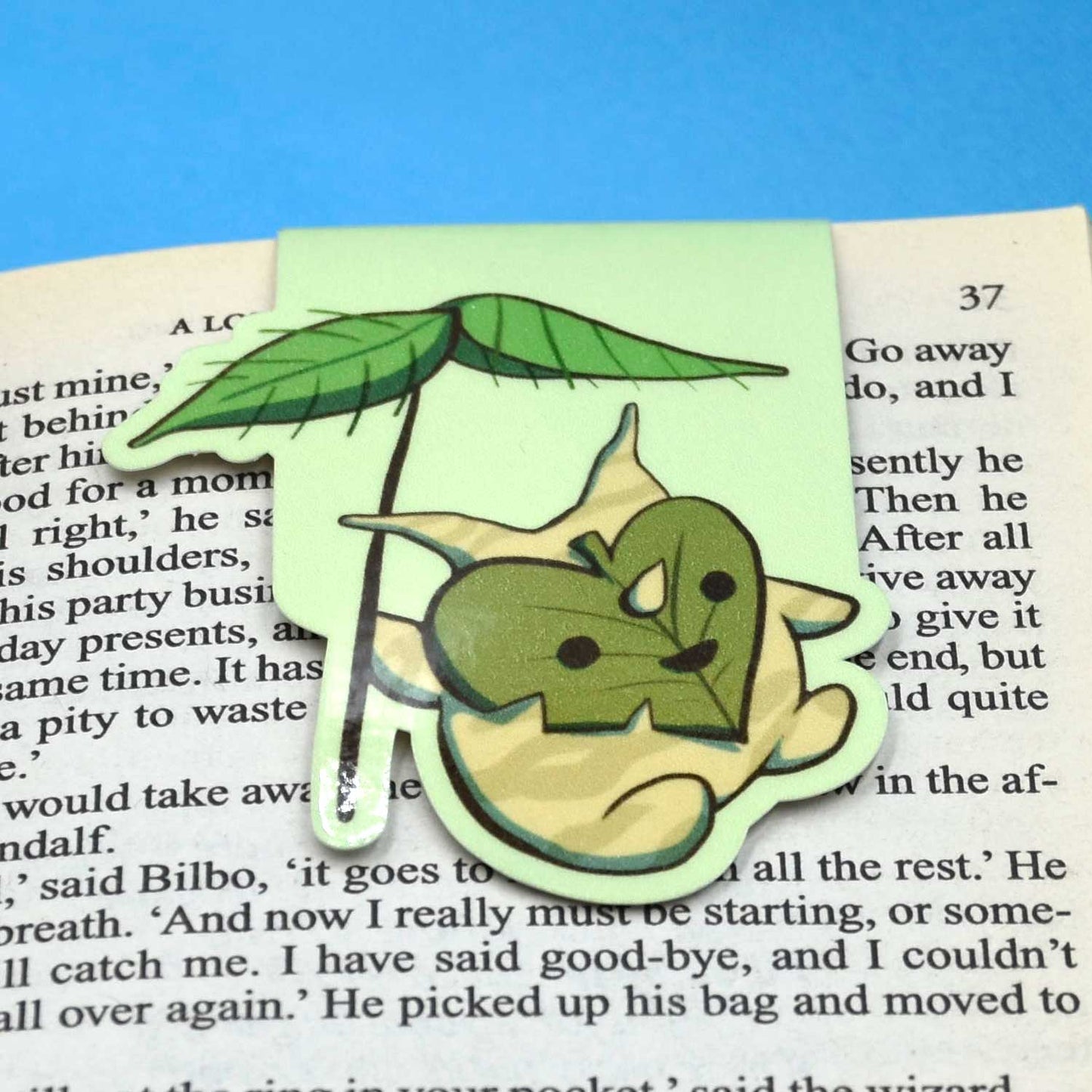 Leaf Korok Magnetic Bookmark