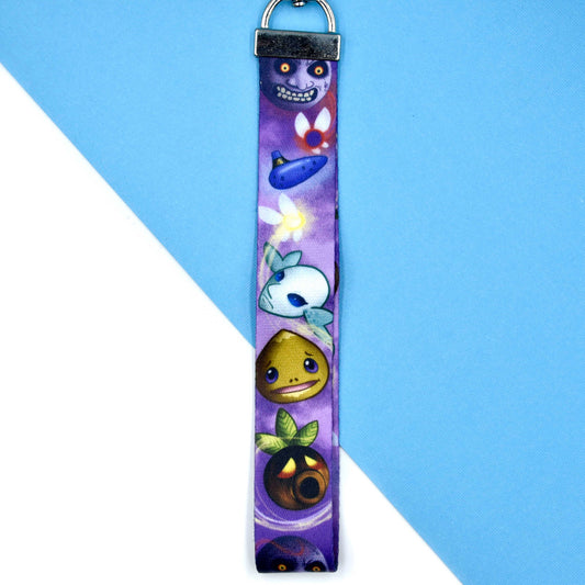 Skull Kid Acrylic Charm with lanyard