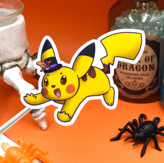 Halloween Pikachu Sticker