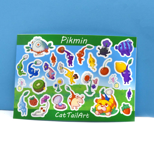 Pikmin Sticker Sheet
