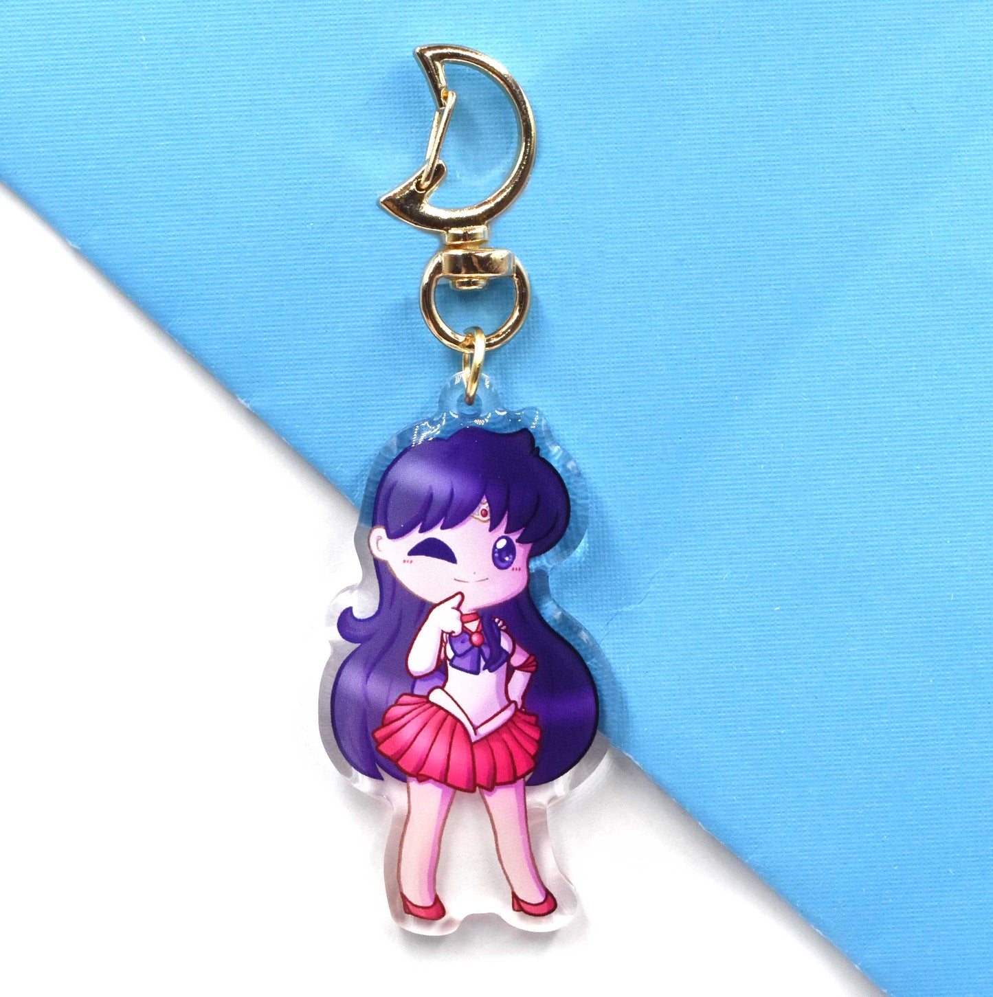 Sailor Scouts Mars Acrylic Charm