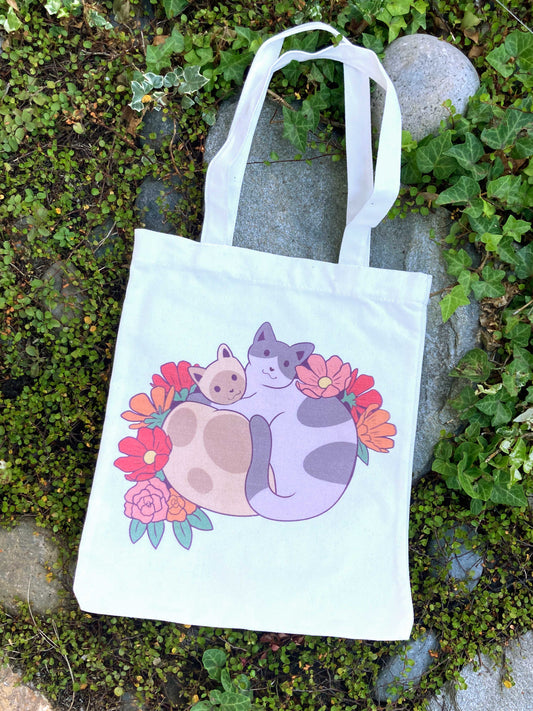 Cuddly Cats Tote Bag