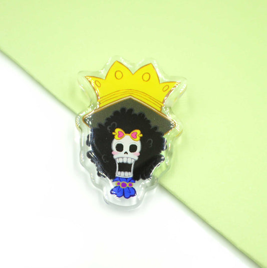 Pirate Musician Acrylic Pin