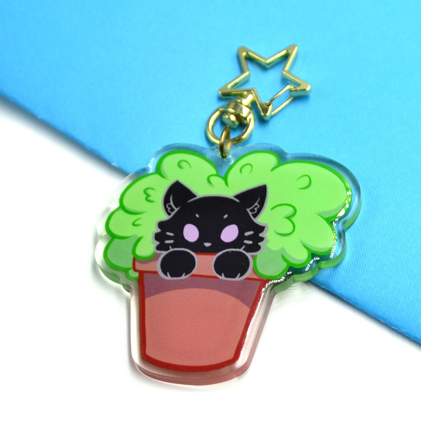 Cat Acrylic Charm