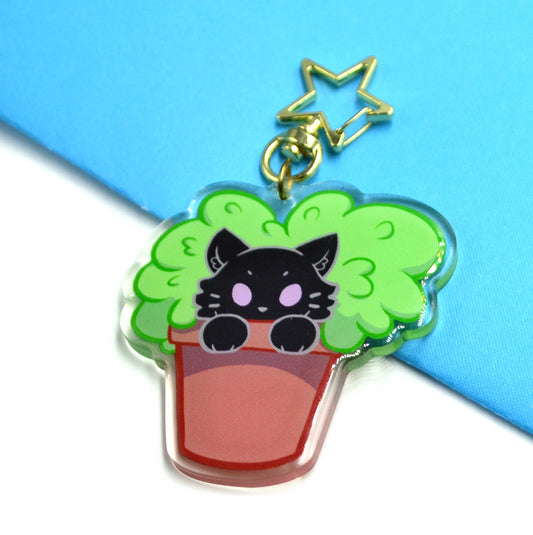 Cat Acrylic Charm