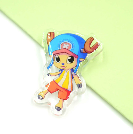 Pirate Mascot Acrylic Pin