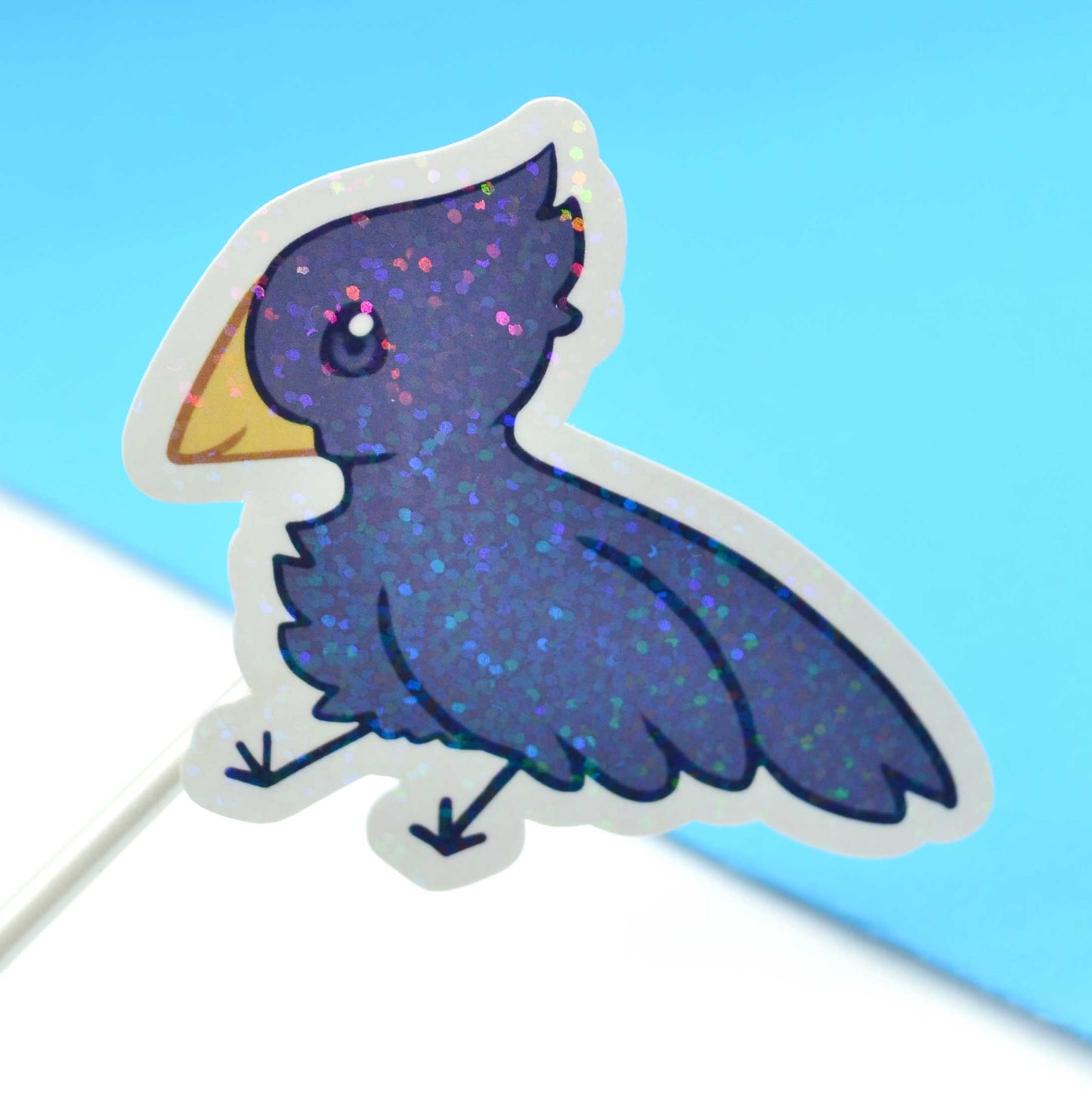 Crow Holo Sticker