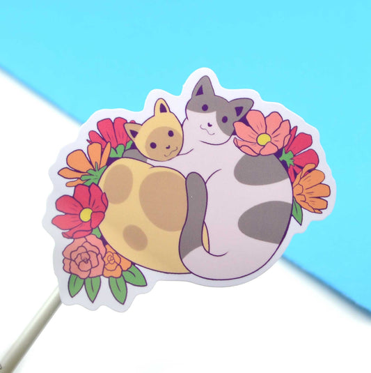 Cuddly Cats Sticker