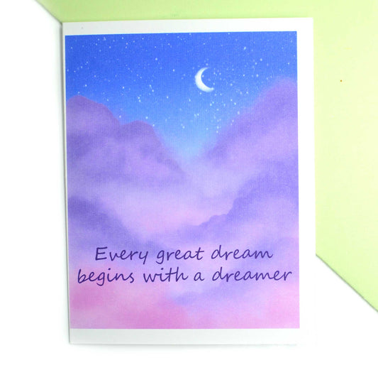 Dreamy Clouds Card