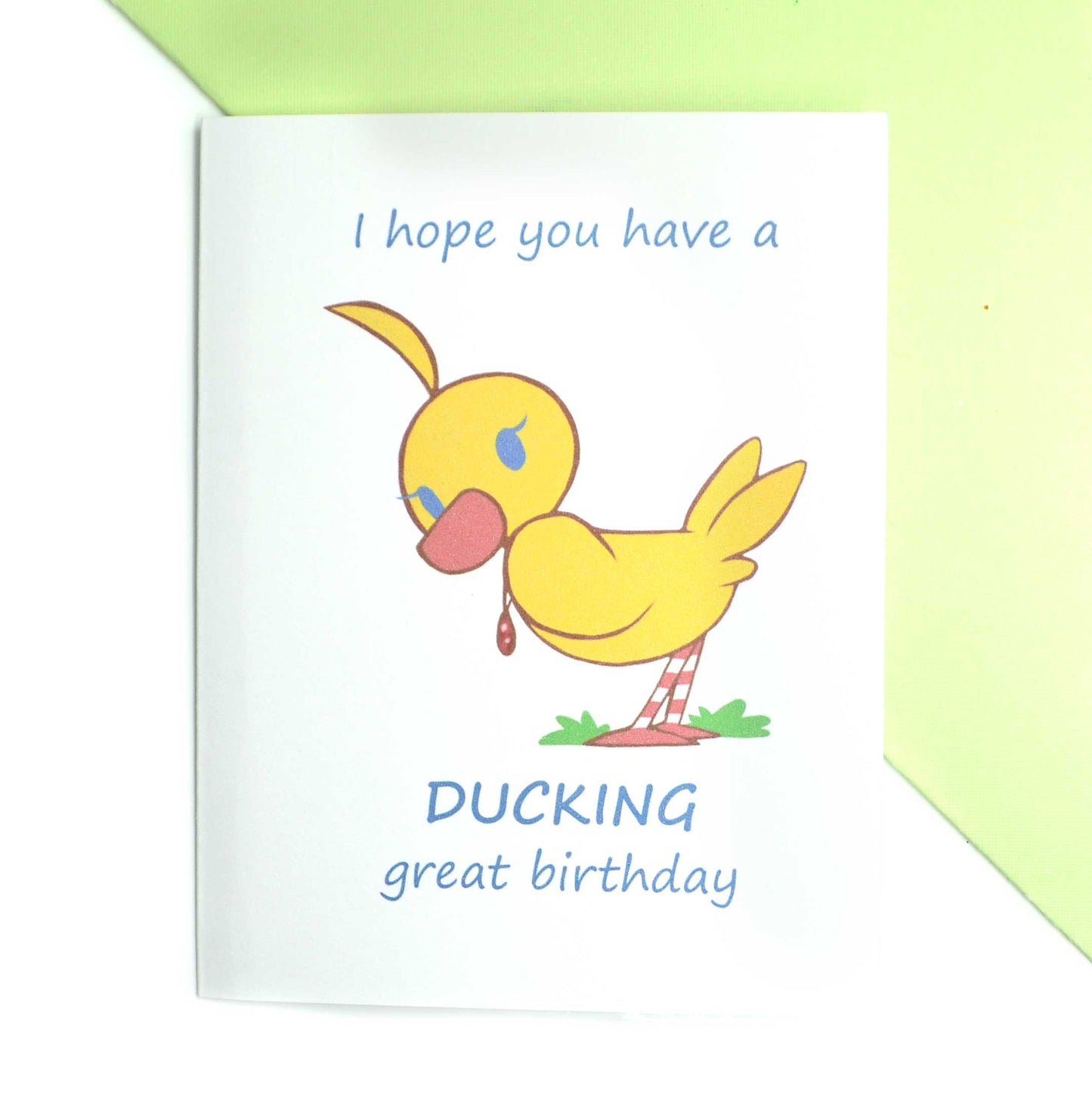 Duck Birthday Card