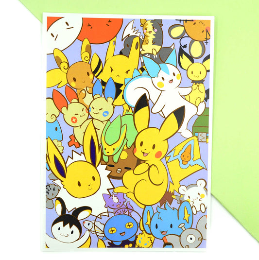 "Electric Pokemon" Print
