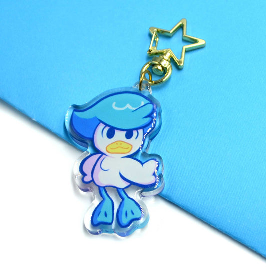 Quaxly Acrylic Charm