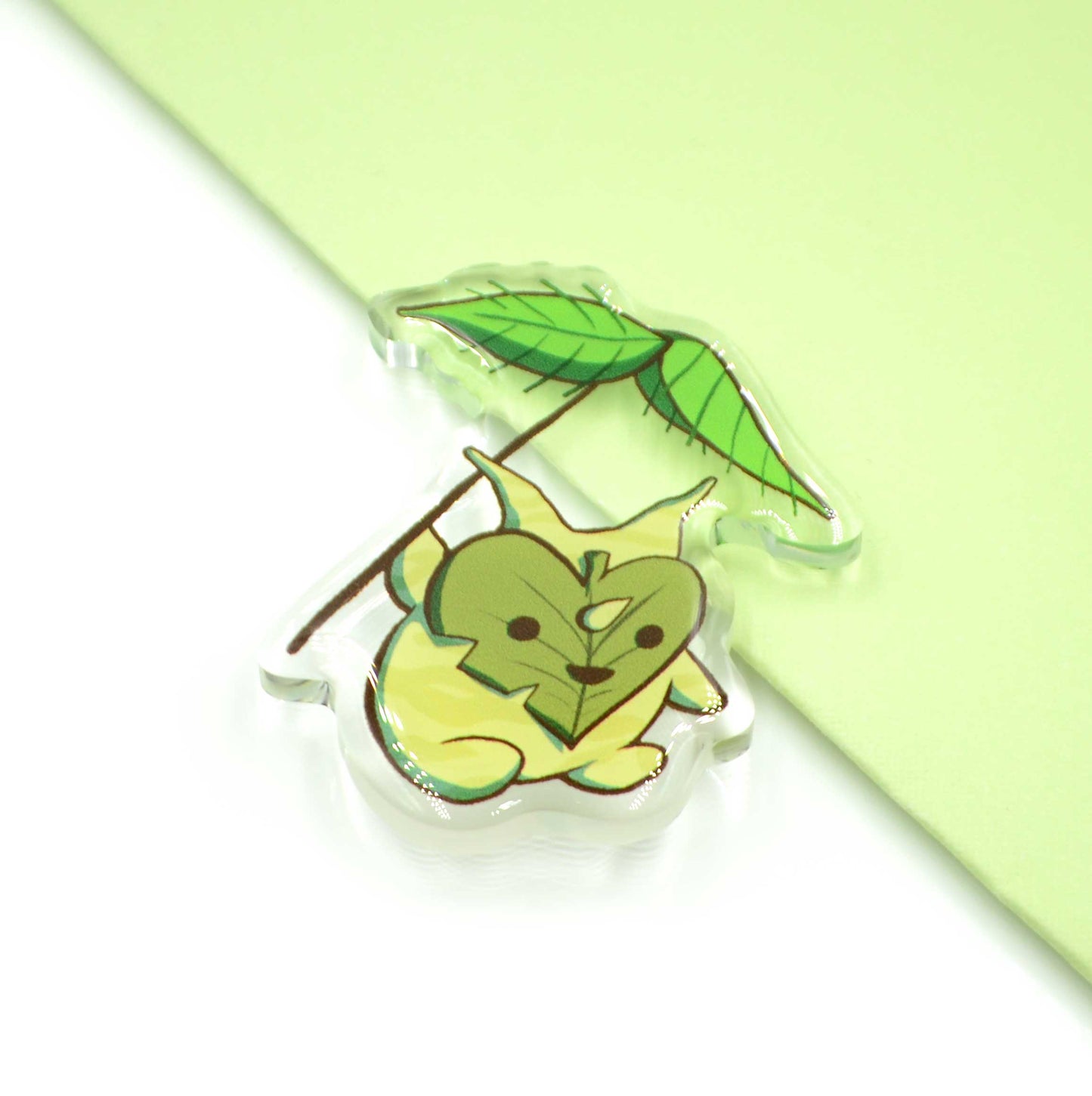 Ya-Ha-Ha Leaf Acrylic Pin