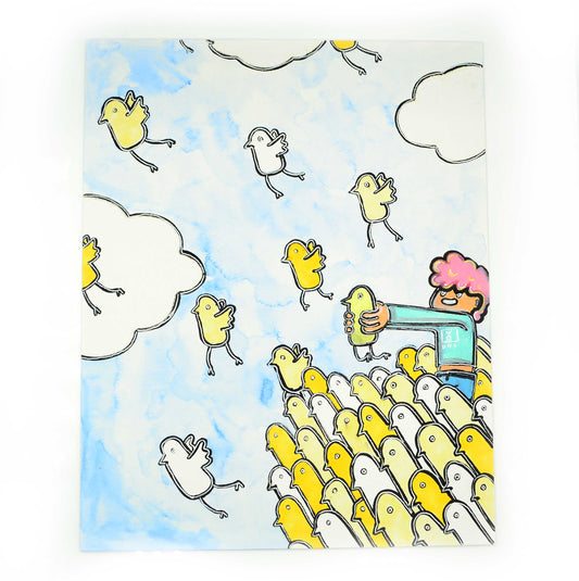 "Many birds" Original