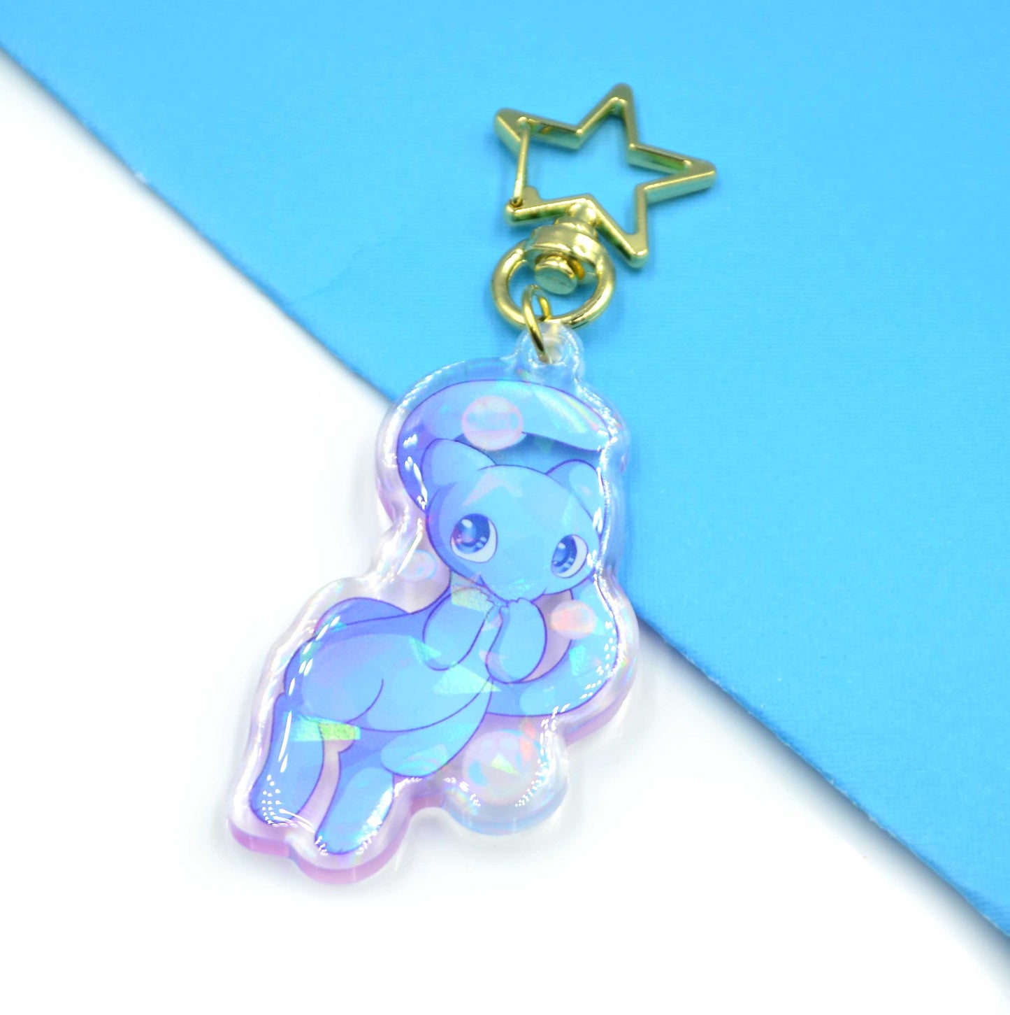 Mew Acrylic Charm