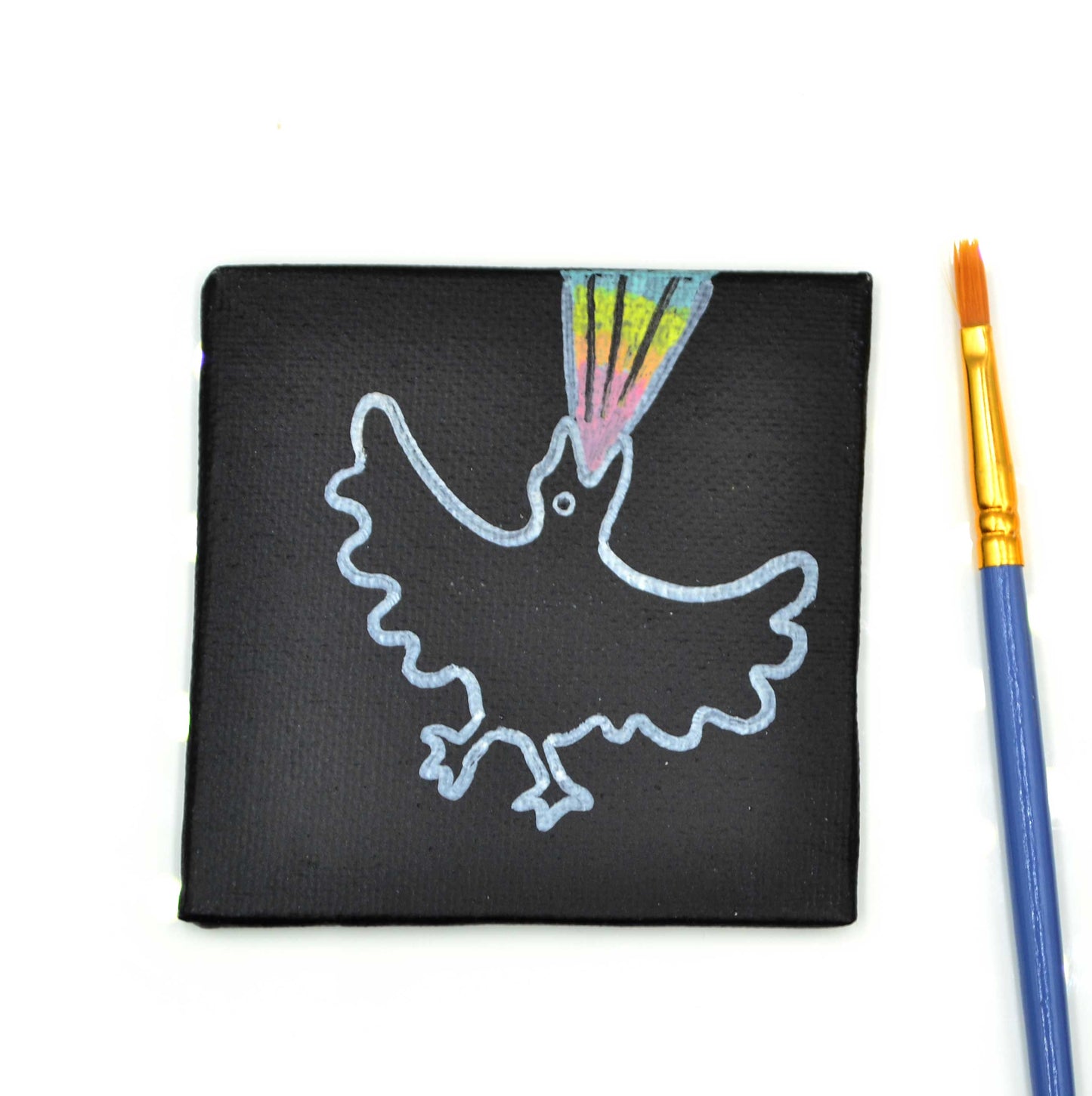 "bird on black" Magnet