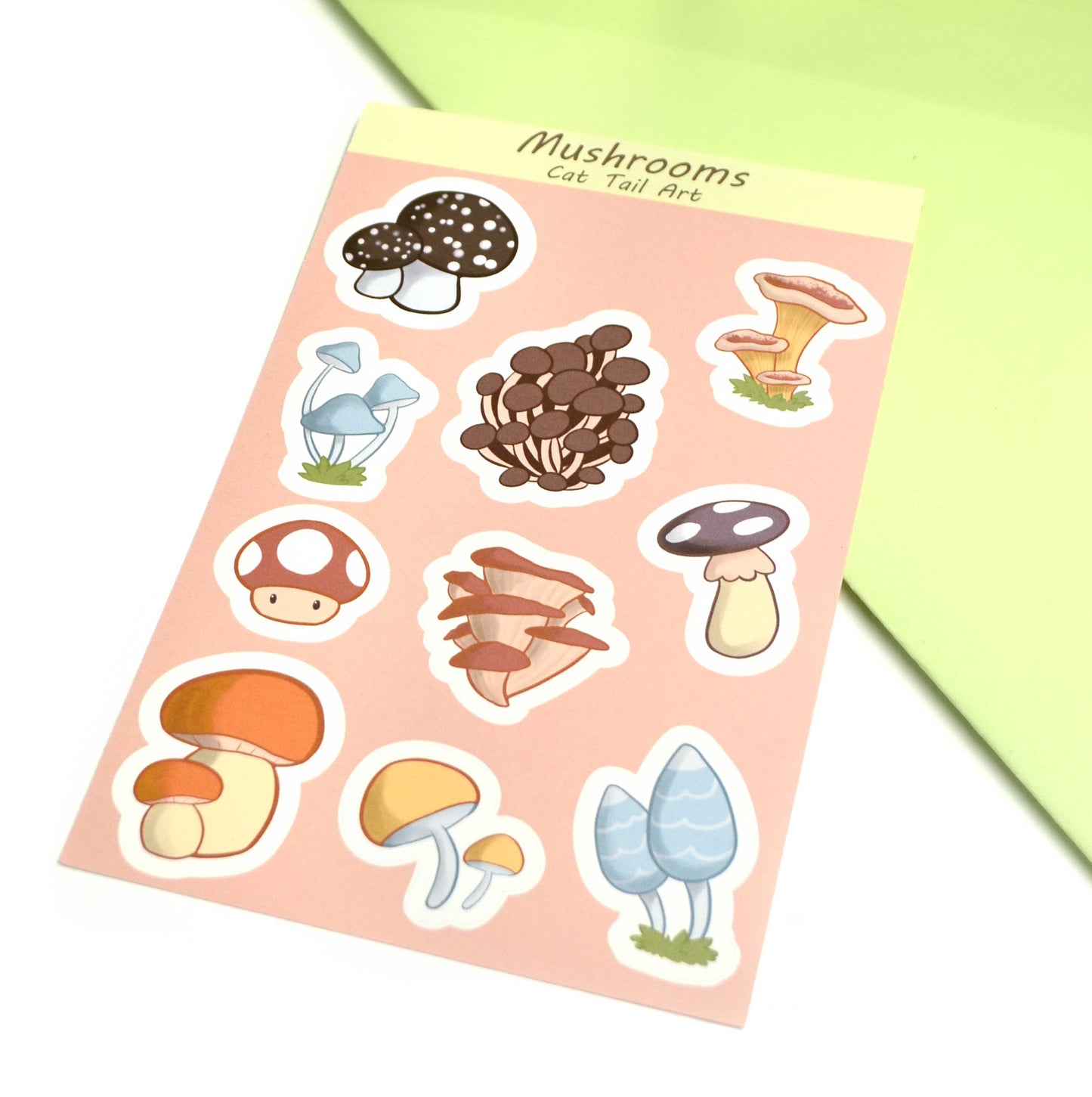 Mushrooms Sticker Sheets