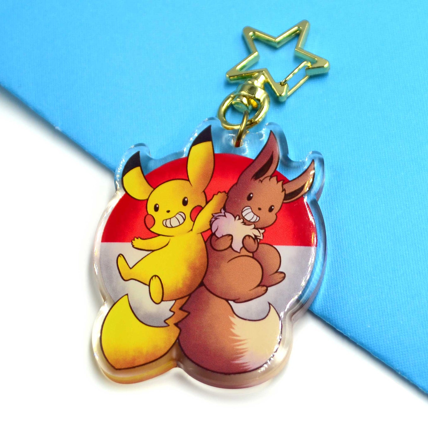 Pikachu/ Eevee Acrylic Charm