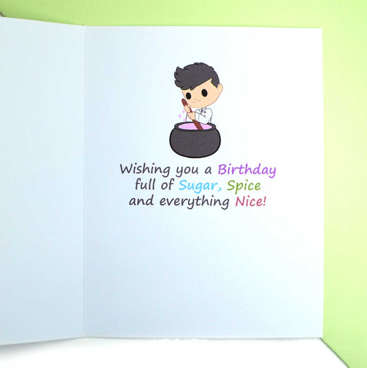 Super Girls Birthday Card