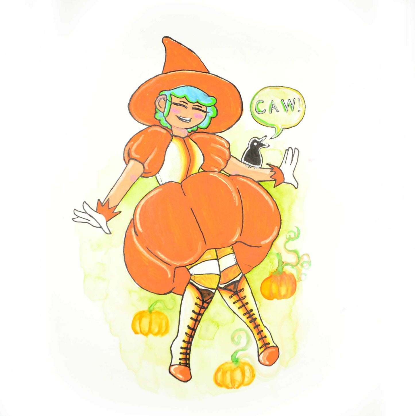 "Halloween Witch" Original