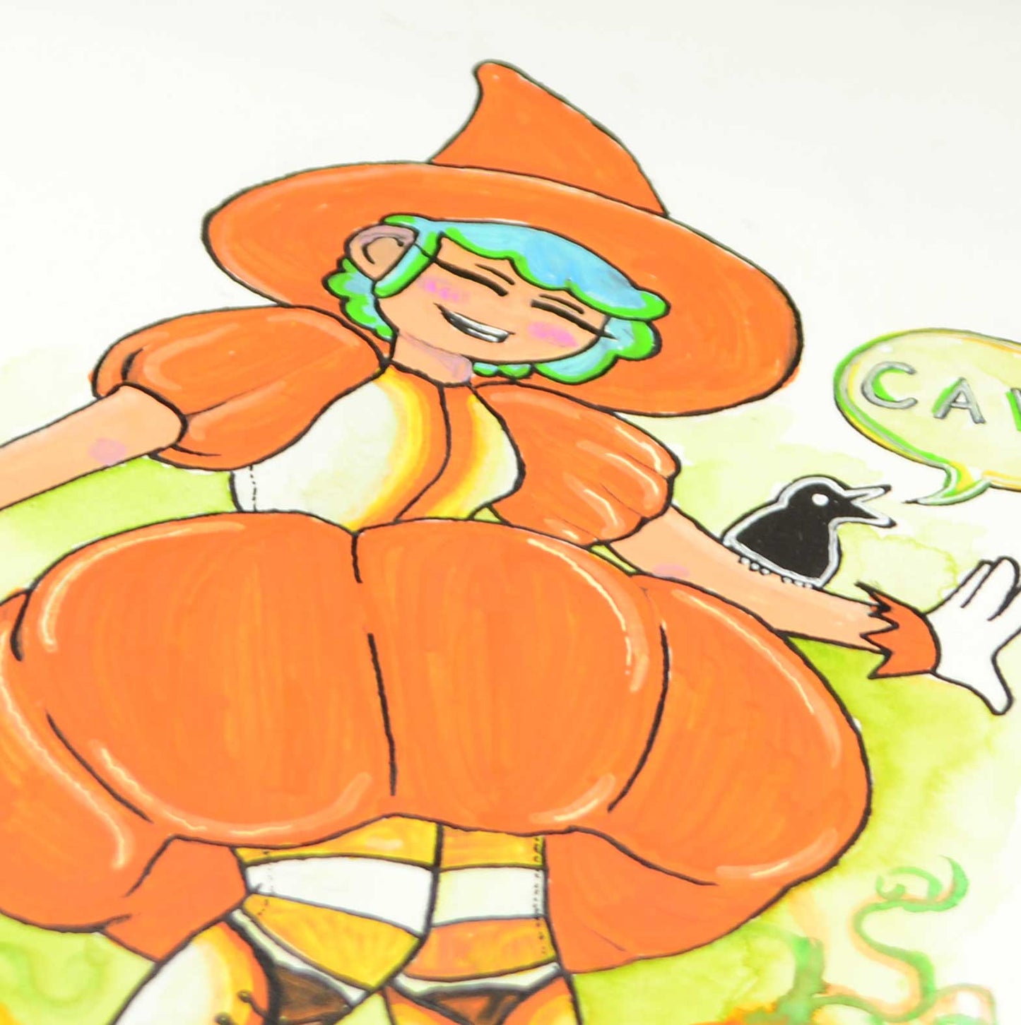 "Halloween Witch" Original