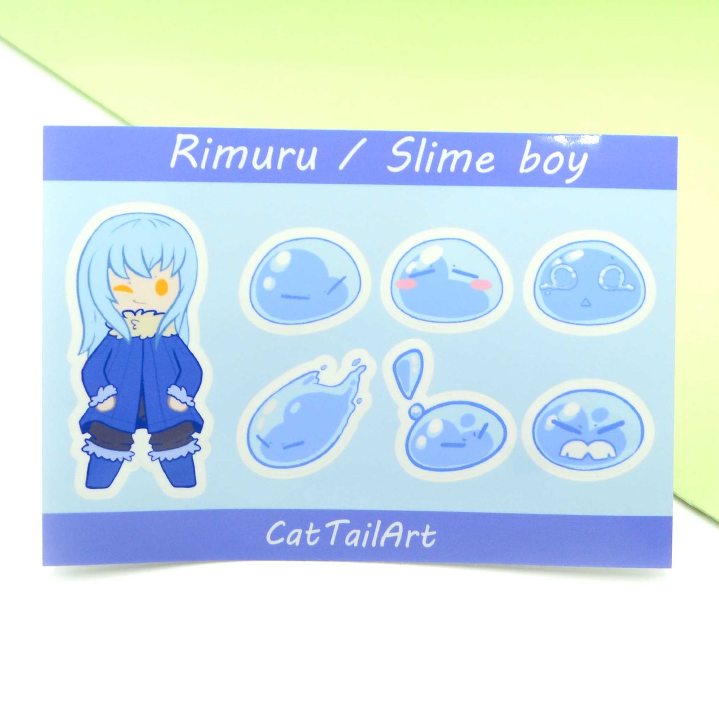 Slime boy Sticker Sheets