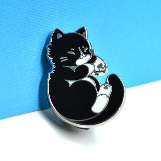 "Sleepy Boy" Enamel Pin