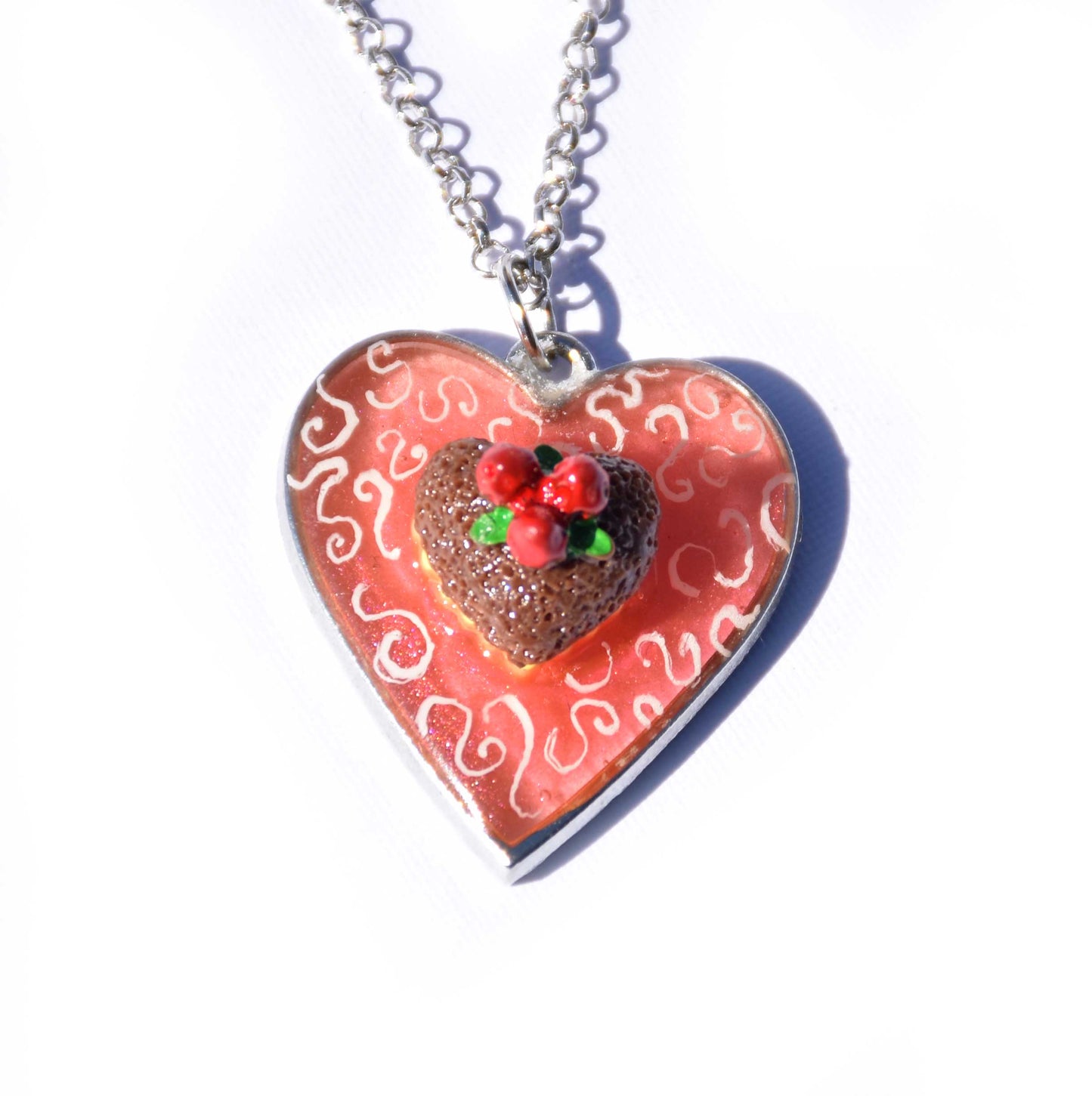 valentine heart necklace